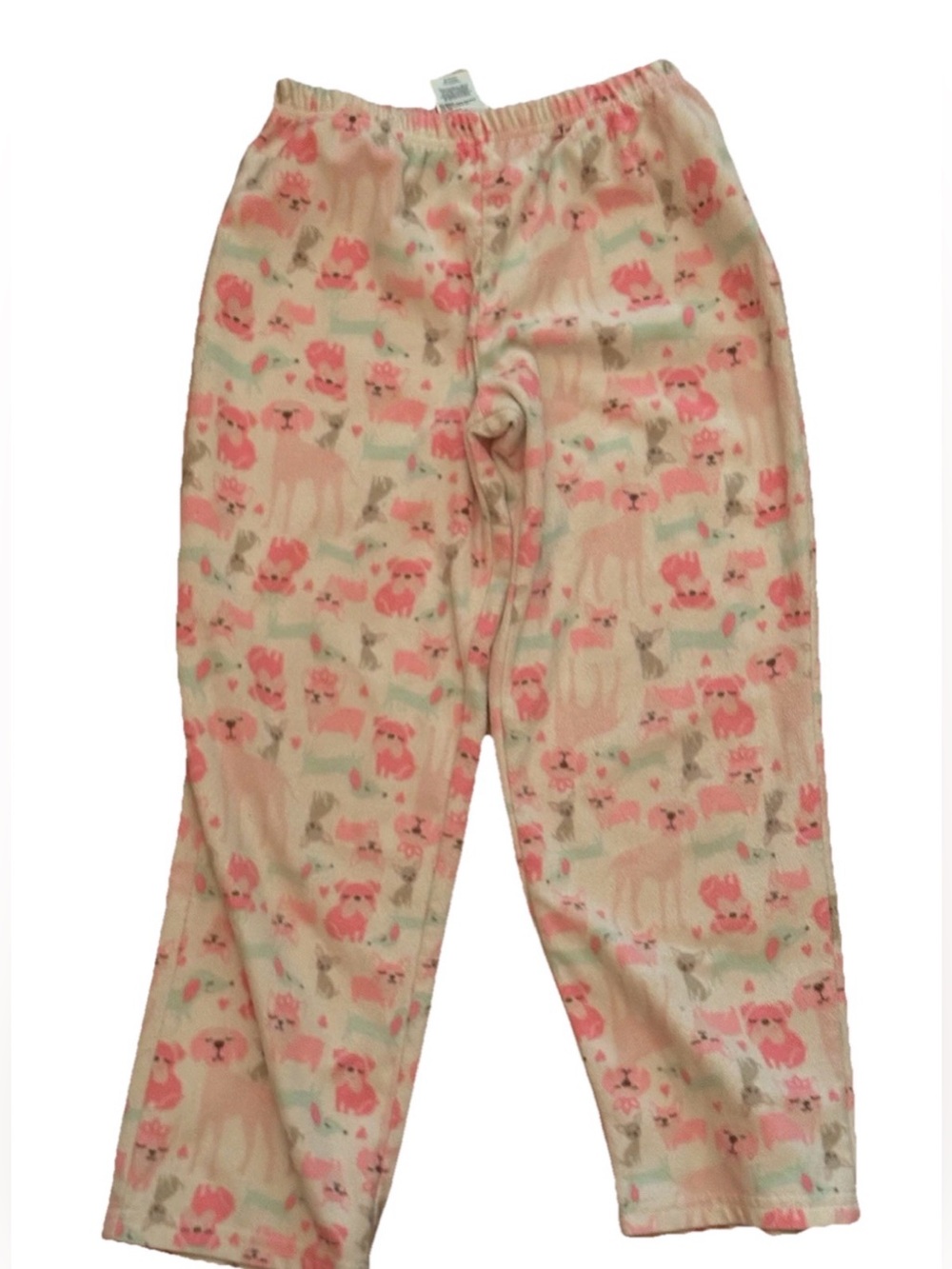 simple joys by carters Size 8 Girls Warm Cozy‎ Puppy Pajama Pants.